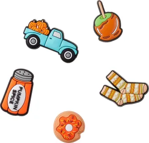 Pumpkin Spice 5 Jibbitz Pack