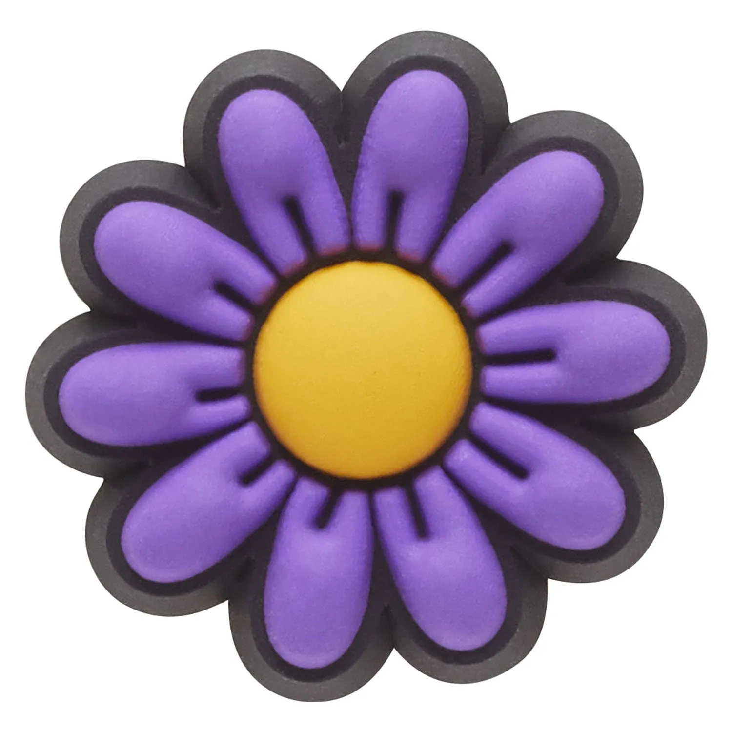 Purple Daisy Jibbitz