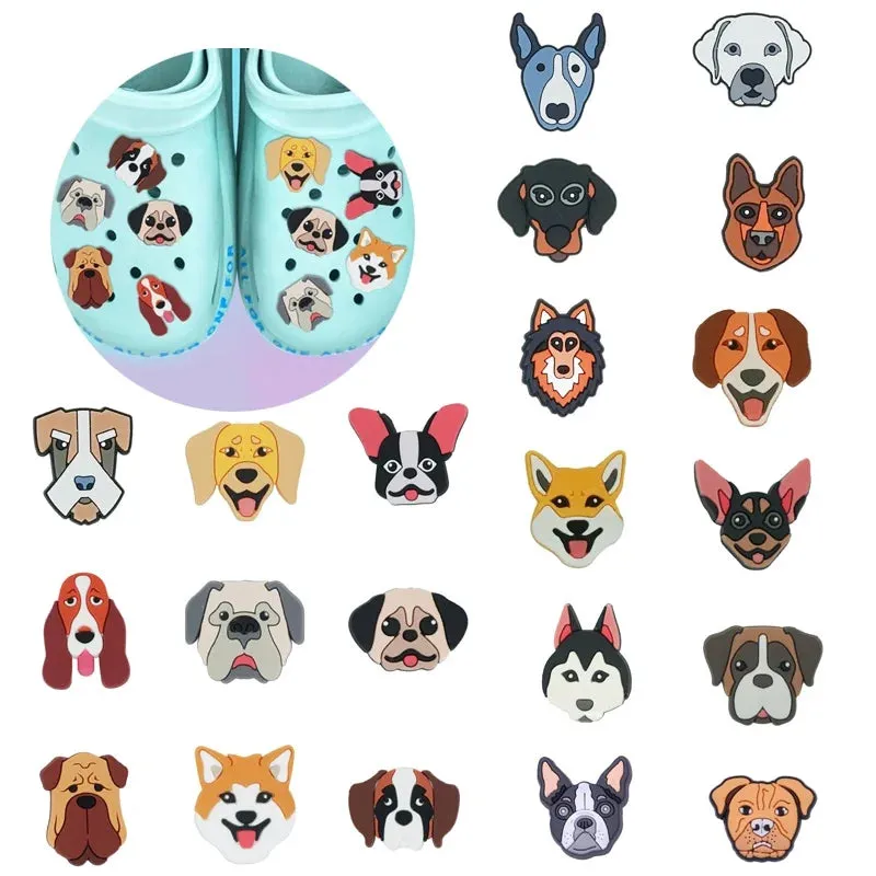 PVC Dog Shoe Charms