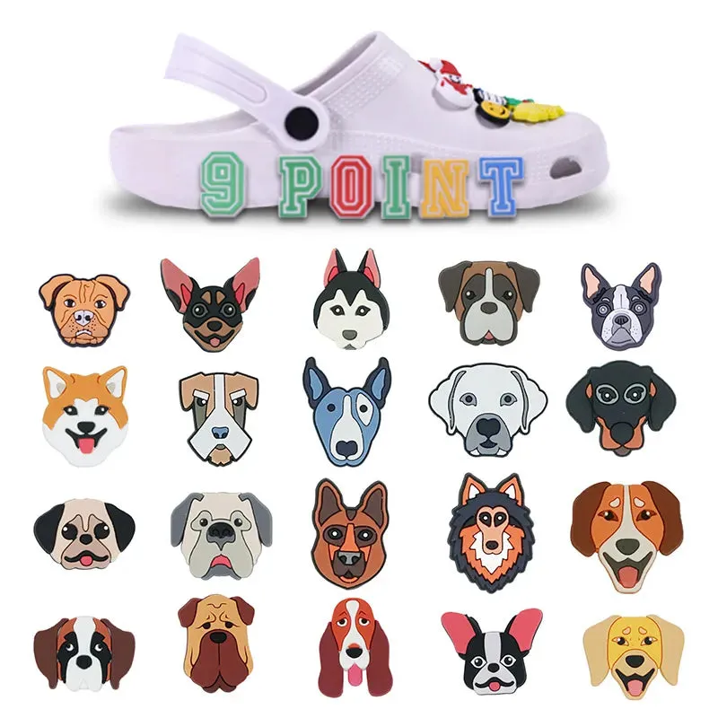 PVC Dog Shoe Charms