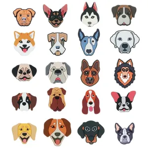 PVC Dog Shoe Charms