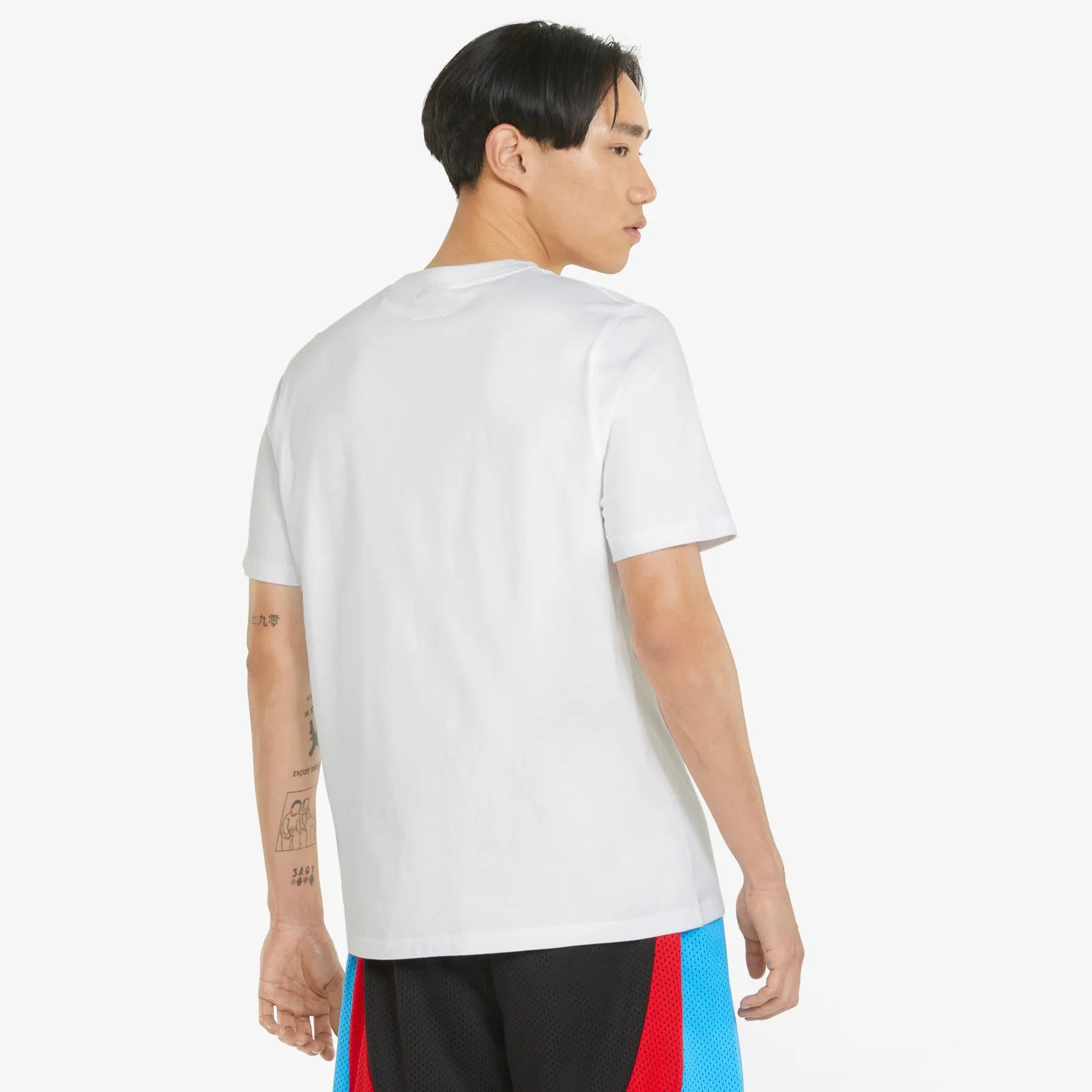 Qualifier 'Don't Flinch' Tee - White