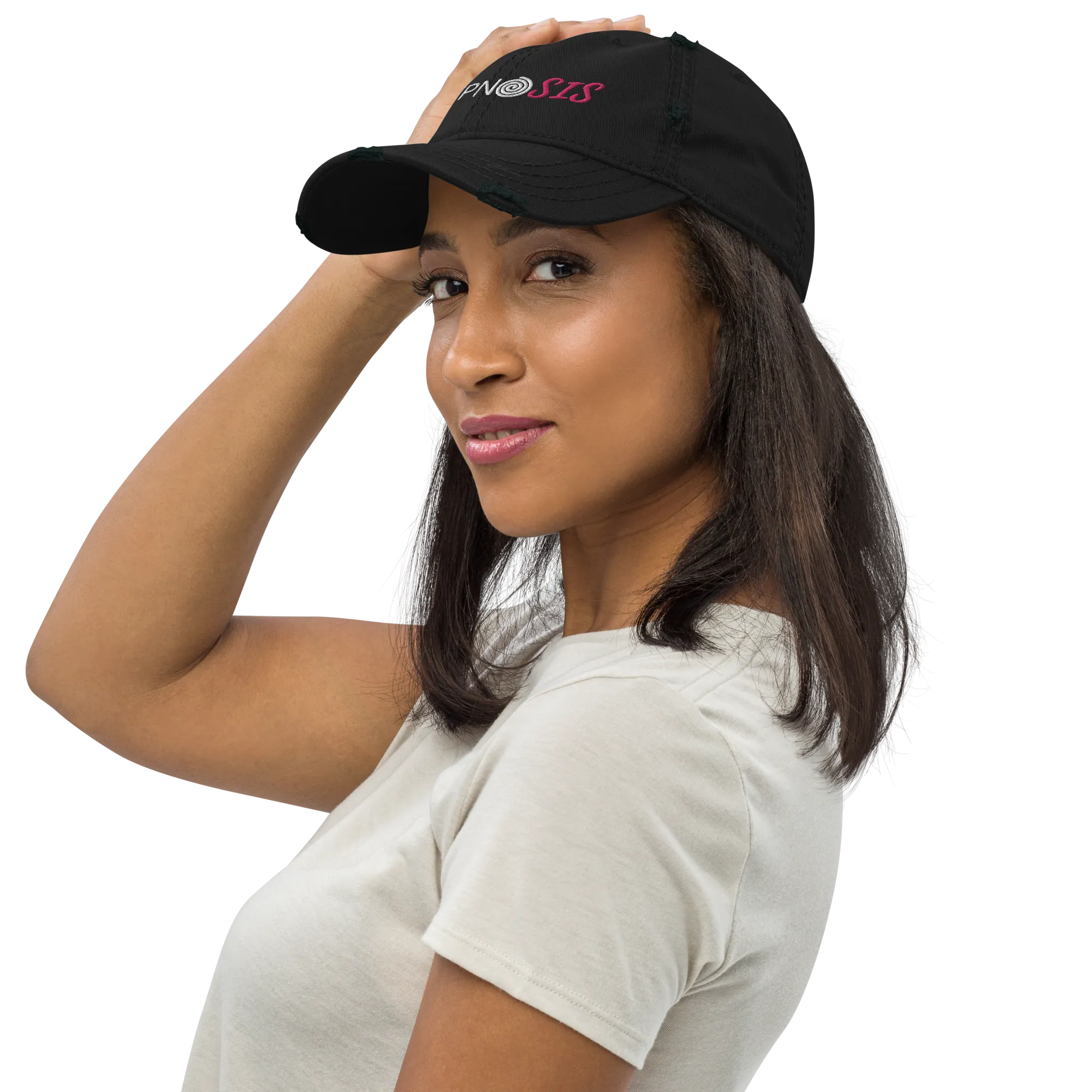"HypnoSIS" Distressed Dad Hat