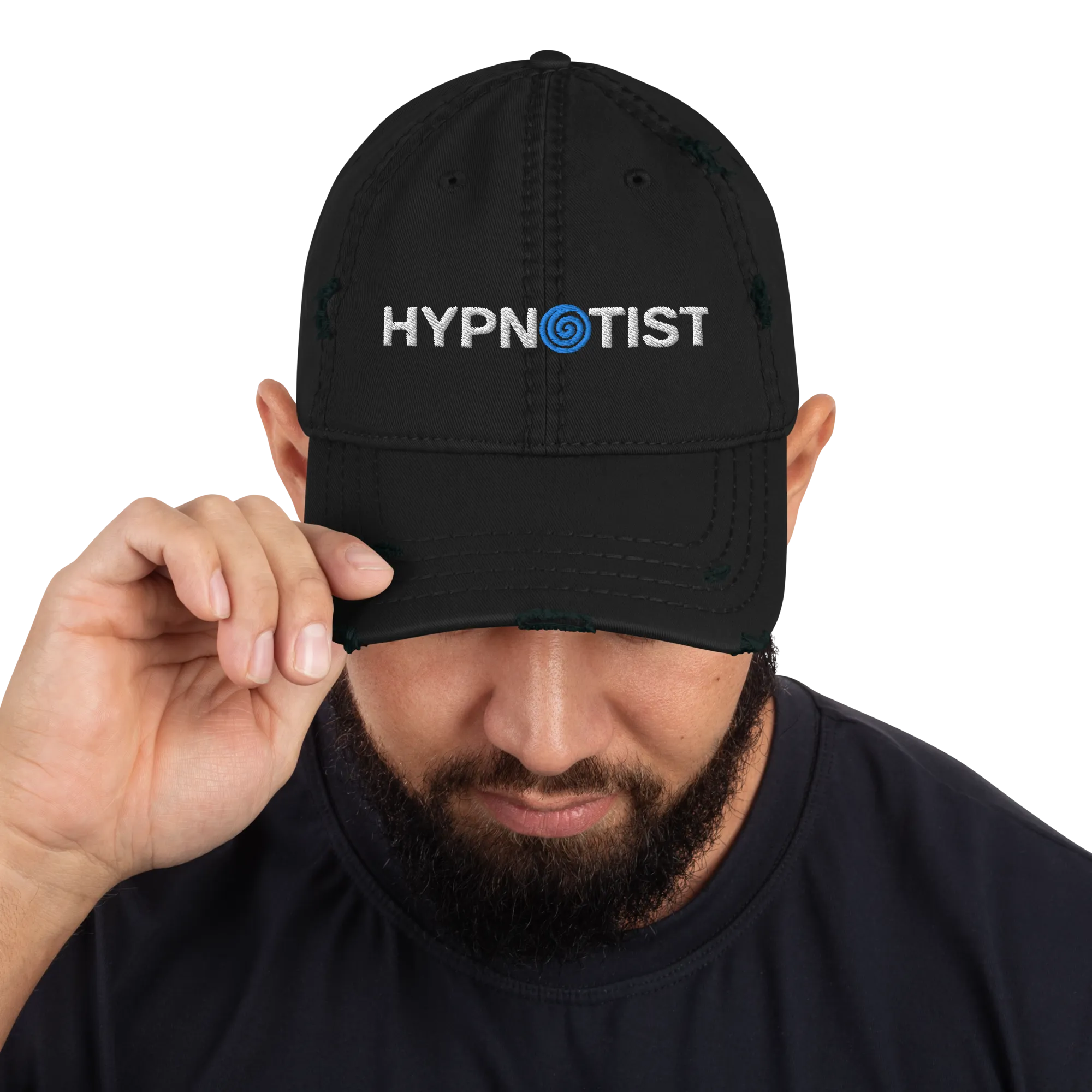 "HyPNOTIST" Distressed Dad Hat