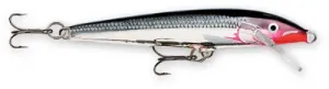 Rapala HJ10GP Husky Jerk, 4, 3/8 oz, Glass Perch, Suspending