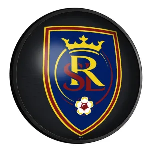 Real Salt Lake: Round Slimline Lighted Wall Sign