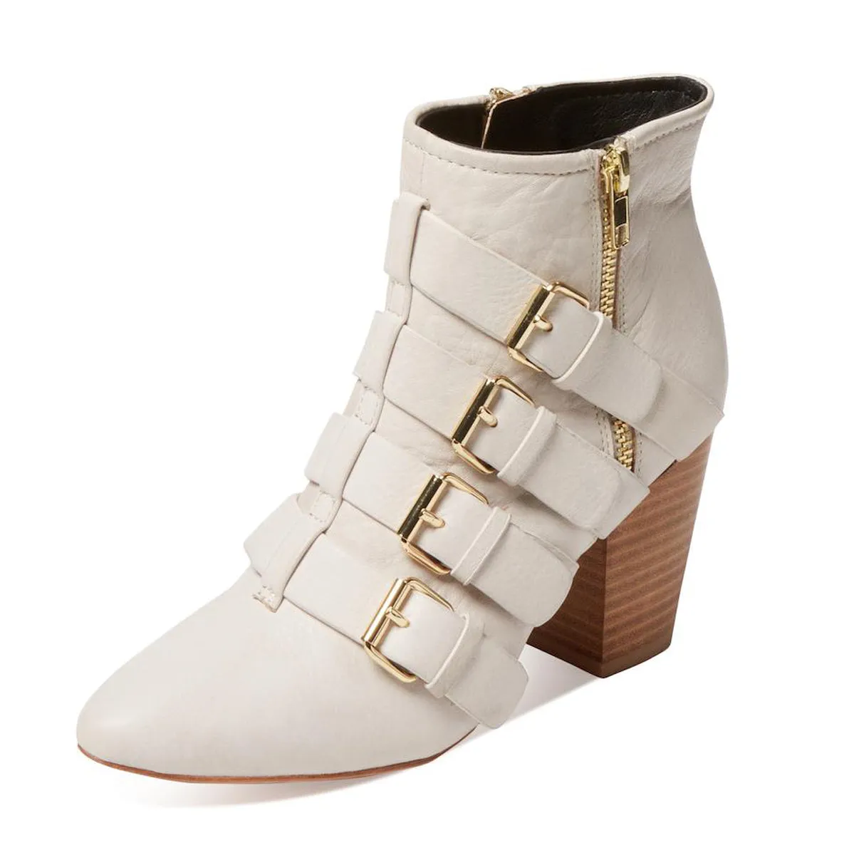 REBECCA MINKOFF Women's Audrey Buckle Ankle Booties $295 NIB