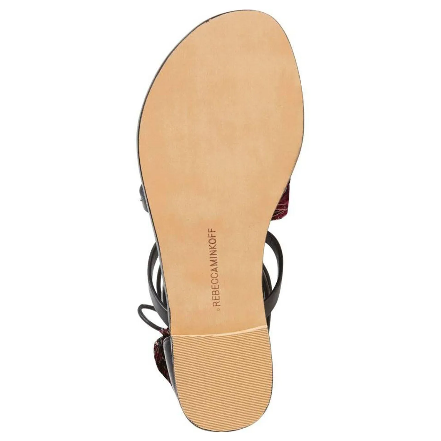 REBECCA MINKOFF Women's Elisha Tassel Lace Up Sandals $150 NIB