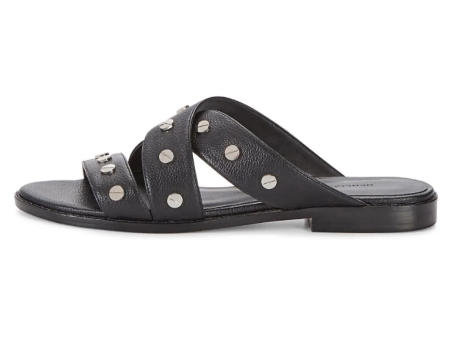 REBECCA MINKOFF Women's Susie Leather Slides $125 NIB