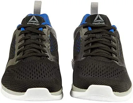 Reebok Men's PT Prime Runner Shoe 3.0 (11, Black/Navy), Black and navy