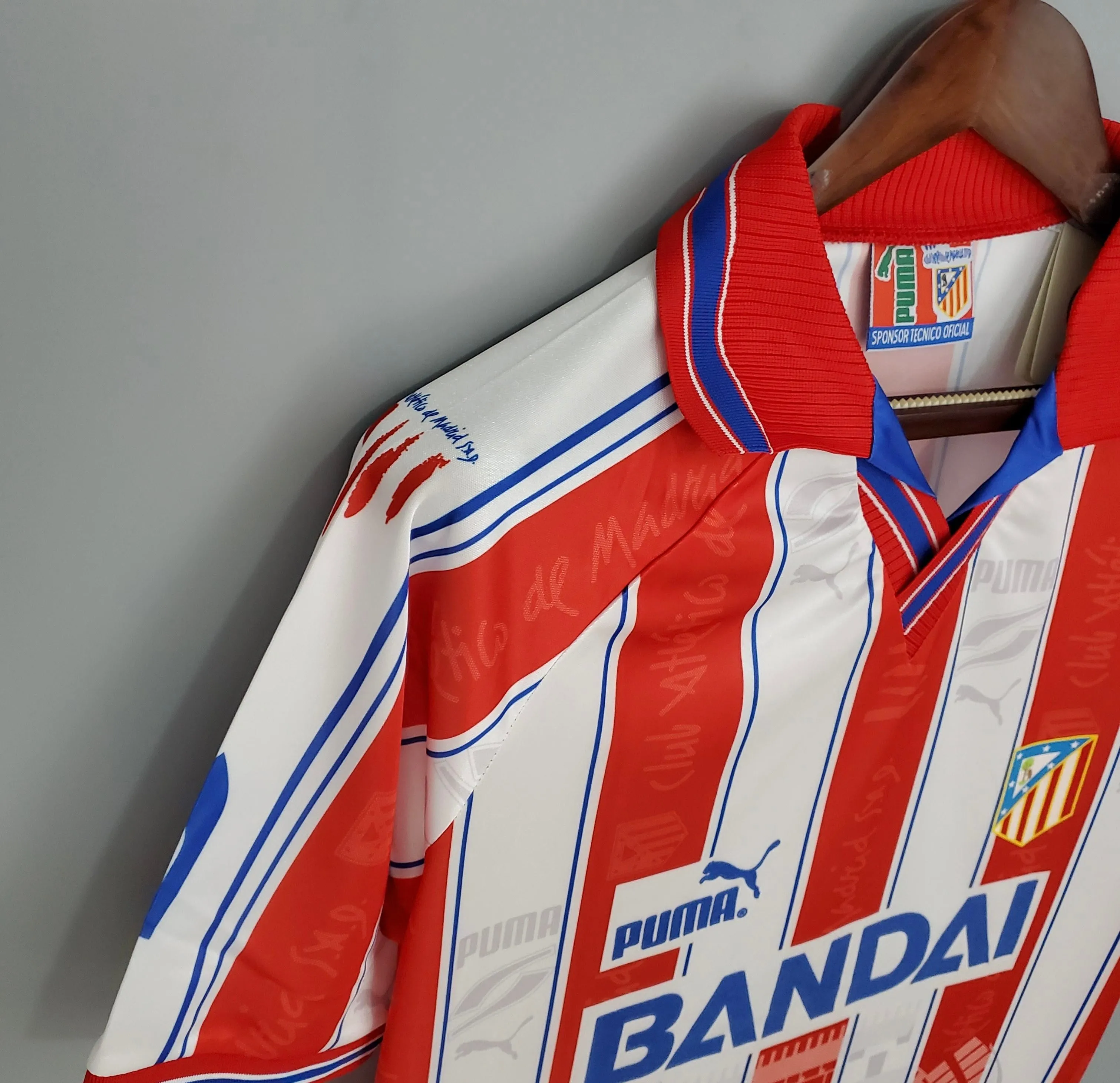 Retro Atletico Madrid 96/97 home Soccer Jersey