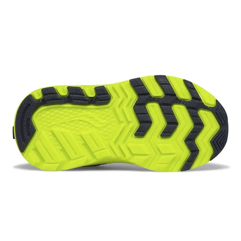 SACUONY - Ride 10 Jr. Sneaker - New Navy/Citron