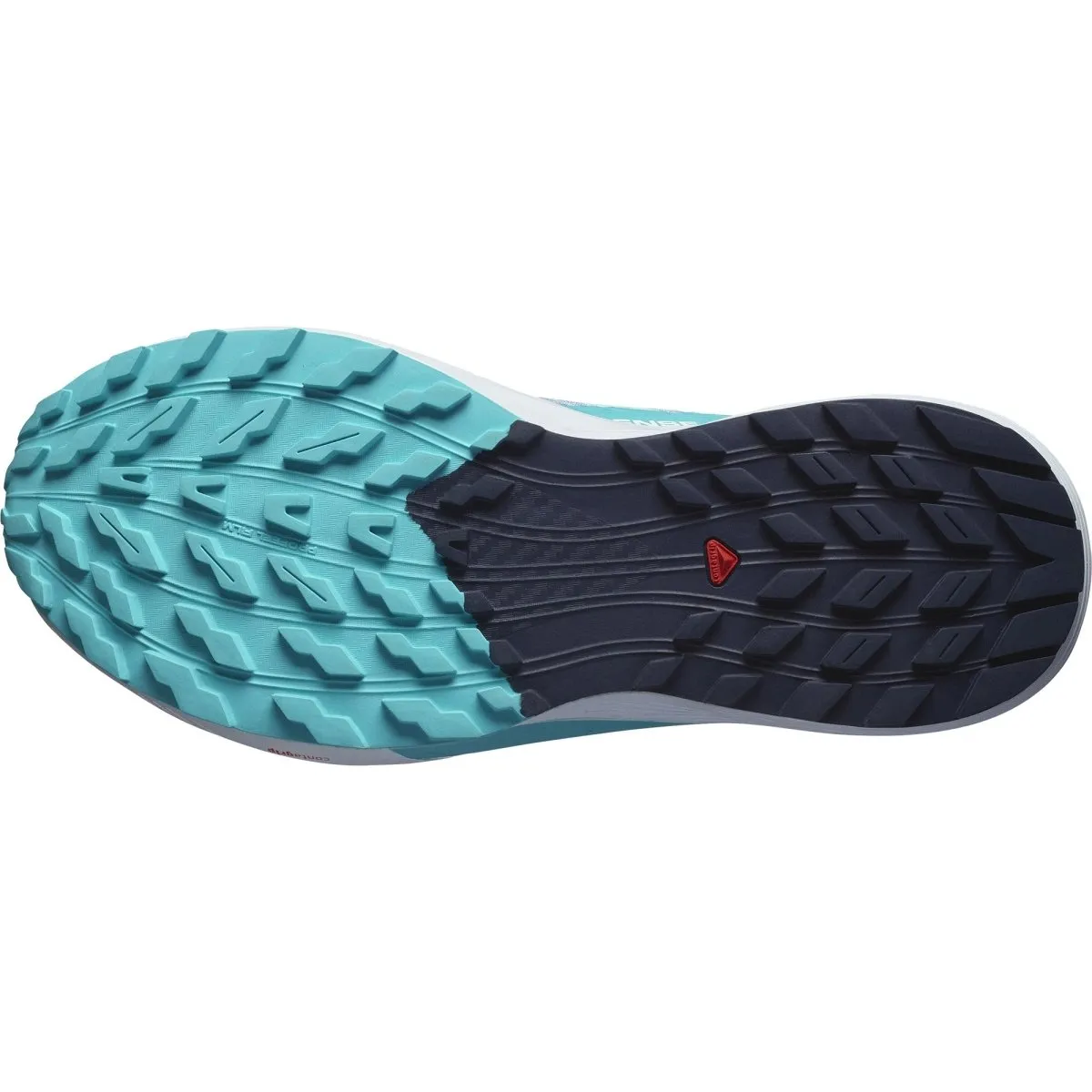 Salomon - Sense Ride 5 - Women's - Cashmere Blue/Carbon/Peacock Blue