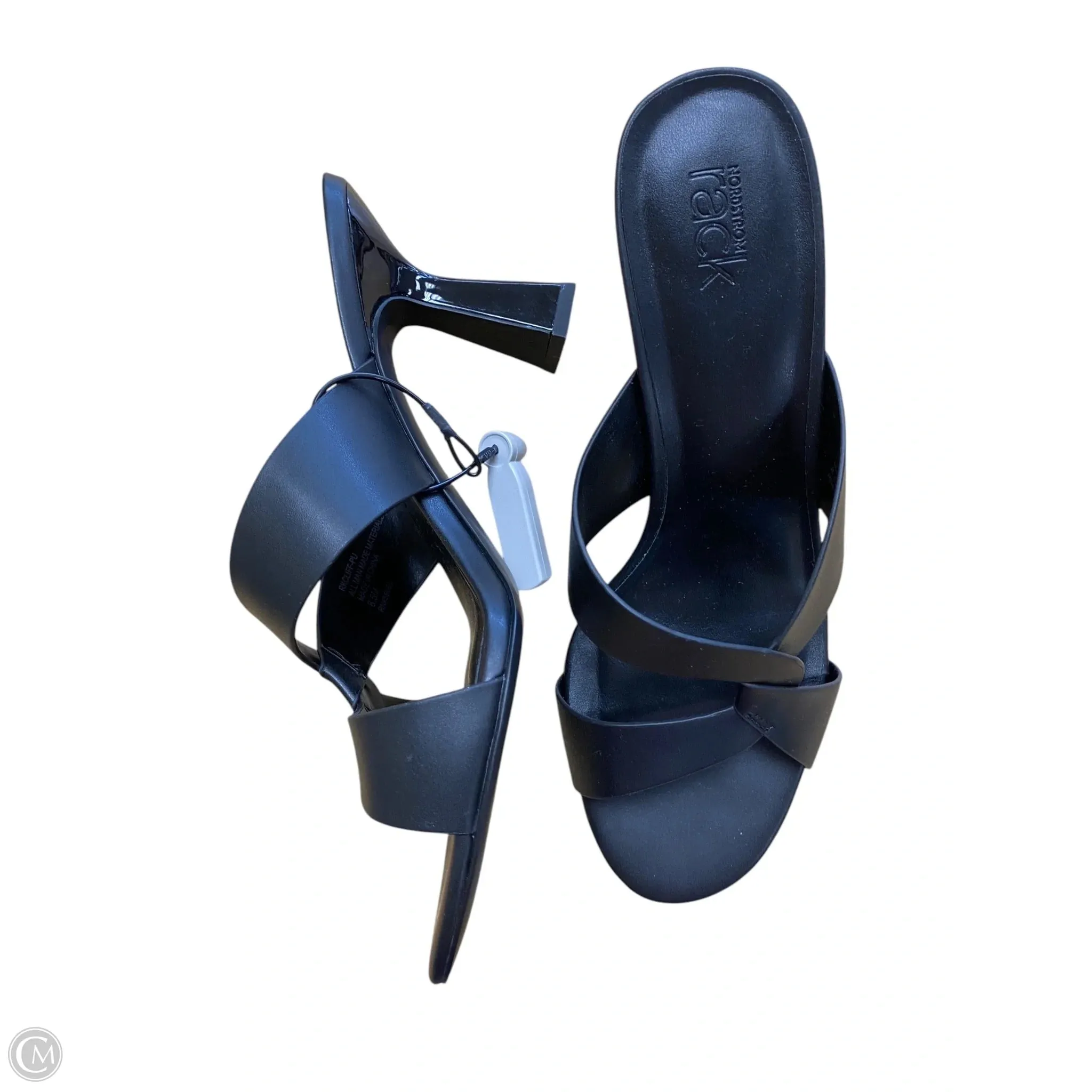 Sandals Heels Kitten By Nordstrom In Black, Size: 8.5