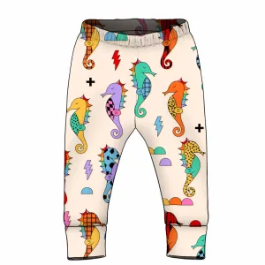 Seahorse Cream Leggings SALE