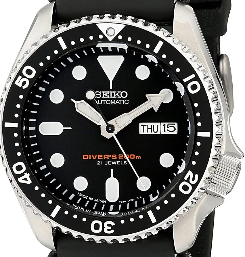 Seiko 5 Sports Automatic 200M Diver Black-Dial JDM SKX007J1