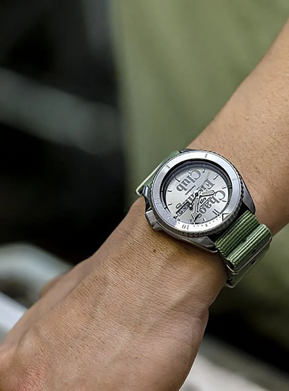 SEIKO 5 SPORTS × CHAOS FISHING CLUB LIMITED EDITION SBSA169 MADE IN JAPAN JDM
