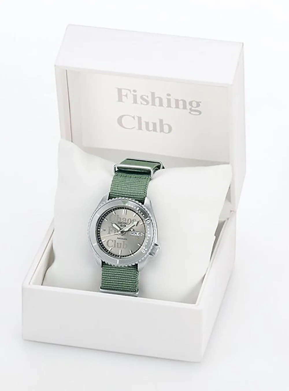 SEIKO 5 SPORTS × CHAOS FISHING CLUB LIMITED EDITION SBSA169 MADE IN JAPAN JDM