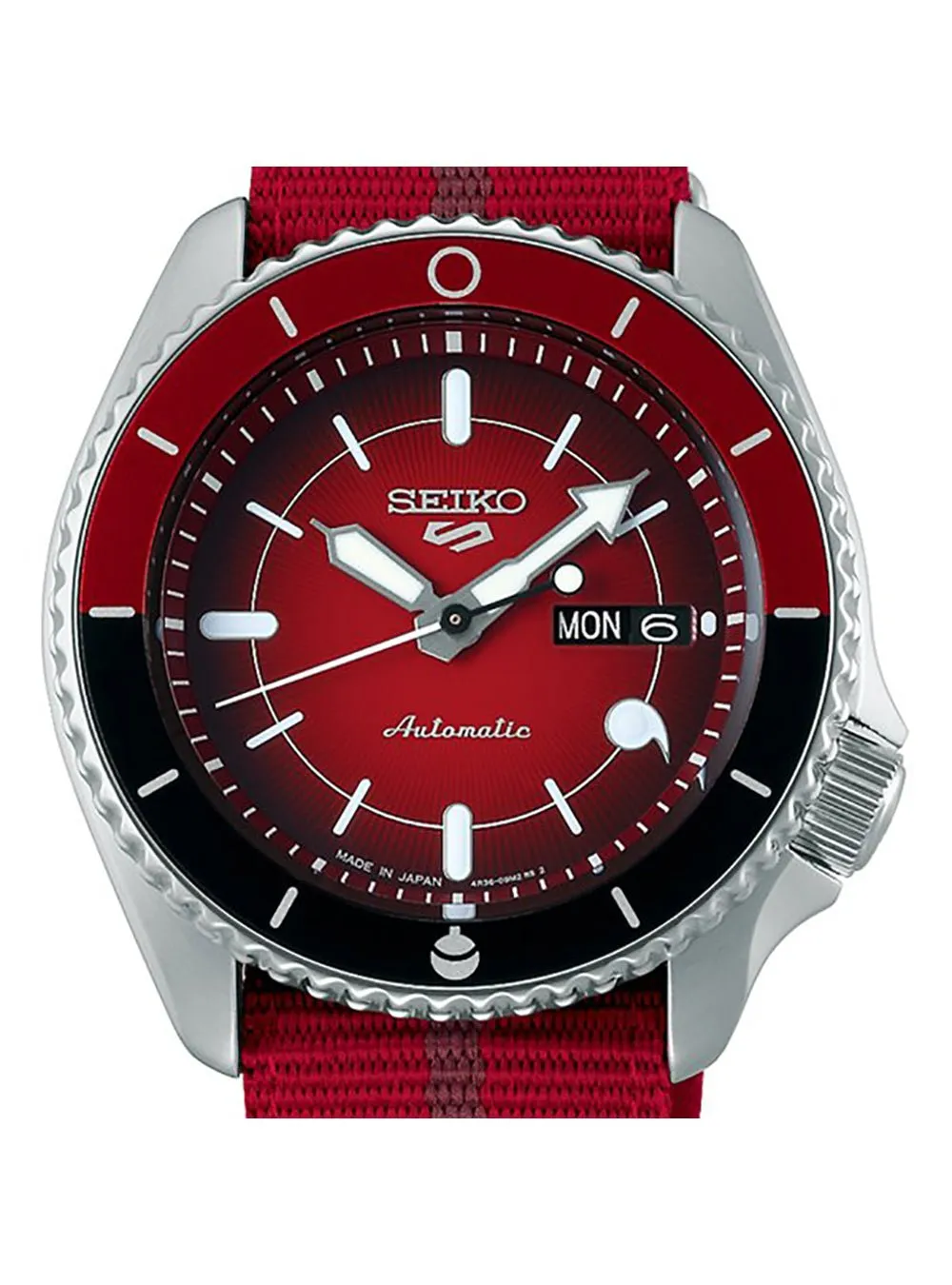 SEIKO 5 SPORTS NARUTO & BORUTO LIMITED EDITION SARADA UCHIHA MODEL SBSA089 MADE IN JAPAN JDM