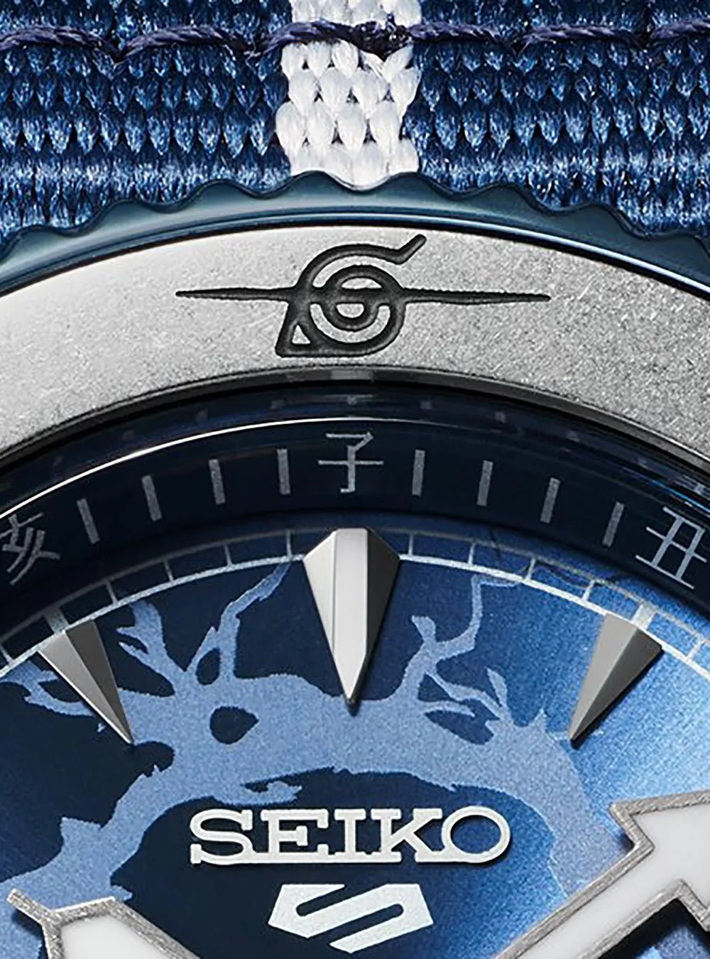 SEIKO 5 SPORTS NARUTO & BORUTO LIMITED EDITION SASUKE UCHIHA MODEL SBSA091 MADE IN JAPAN JDM