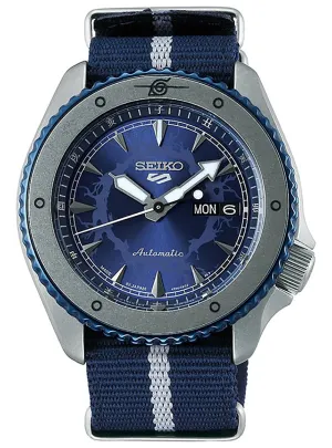 SEIKO 5 SPORTS NARUTO & BORUTO LIMITED EDITION SASUKE UCHIHA MODEL SBSA091 MADE IN JAPAN JDM