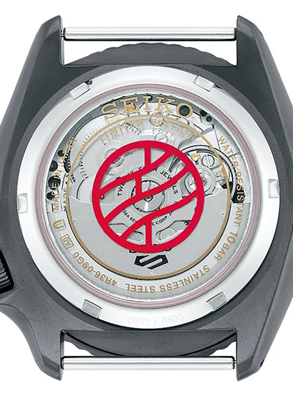 SEIKO 5 SPORTS NARUTO & BORUTO LIMITED EDITION SHIKAMARU NARA MODEL SBSA097 MADE IN JAPAN JDM