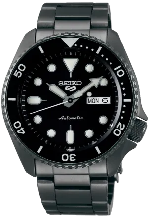 Seiko 5 Sports SKX Series Mechanical Automatic All Black SRPD65