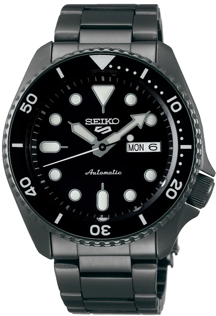 Seiko 5 Sports SKX Series Mechanical Automatic All Black SRPD65