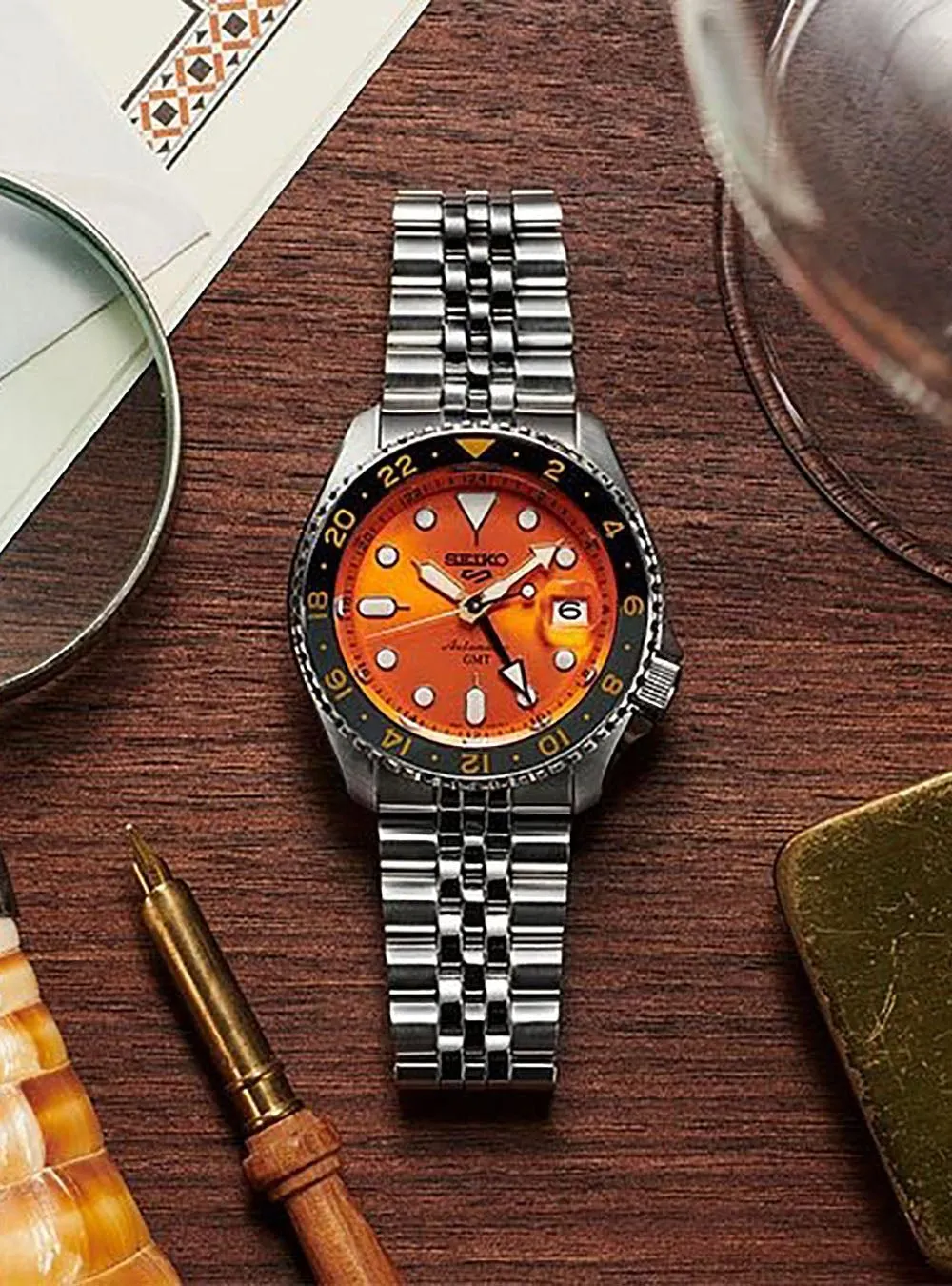 SEIKO 5 SPORTS SKX SPORTS STYLE GMT SSK005KC