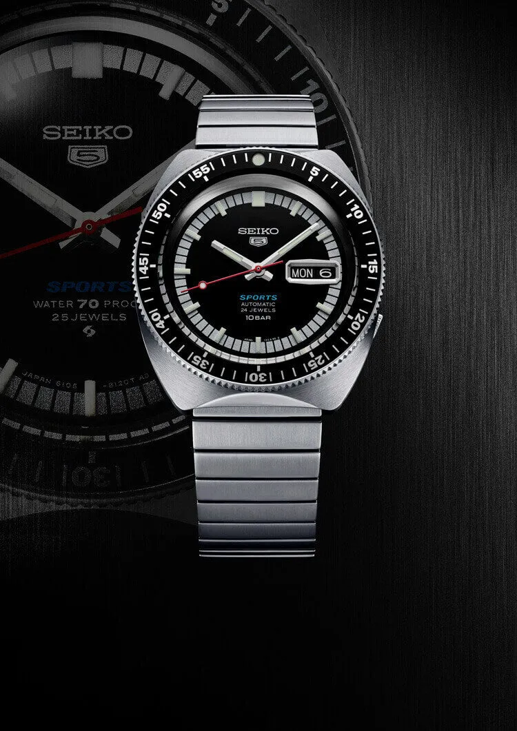 Seiko 5 Sports SRPK17 55th Anniversary Watch
