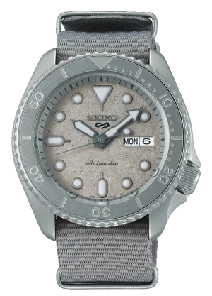 Seiko 5 Sports Street Style Automatic Grey Concrete SRPG61K1 (SBSA127)