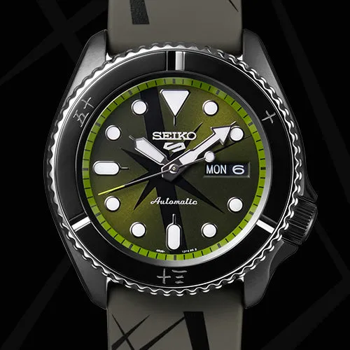 Seiko 5 Sports Street Style X ONE PIECE "Zoro" Automatic  Limited Edition SRPH67K1