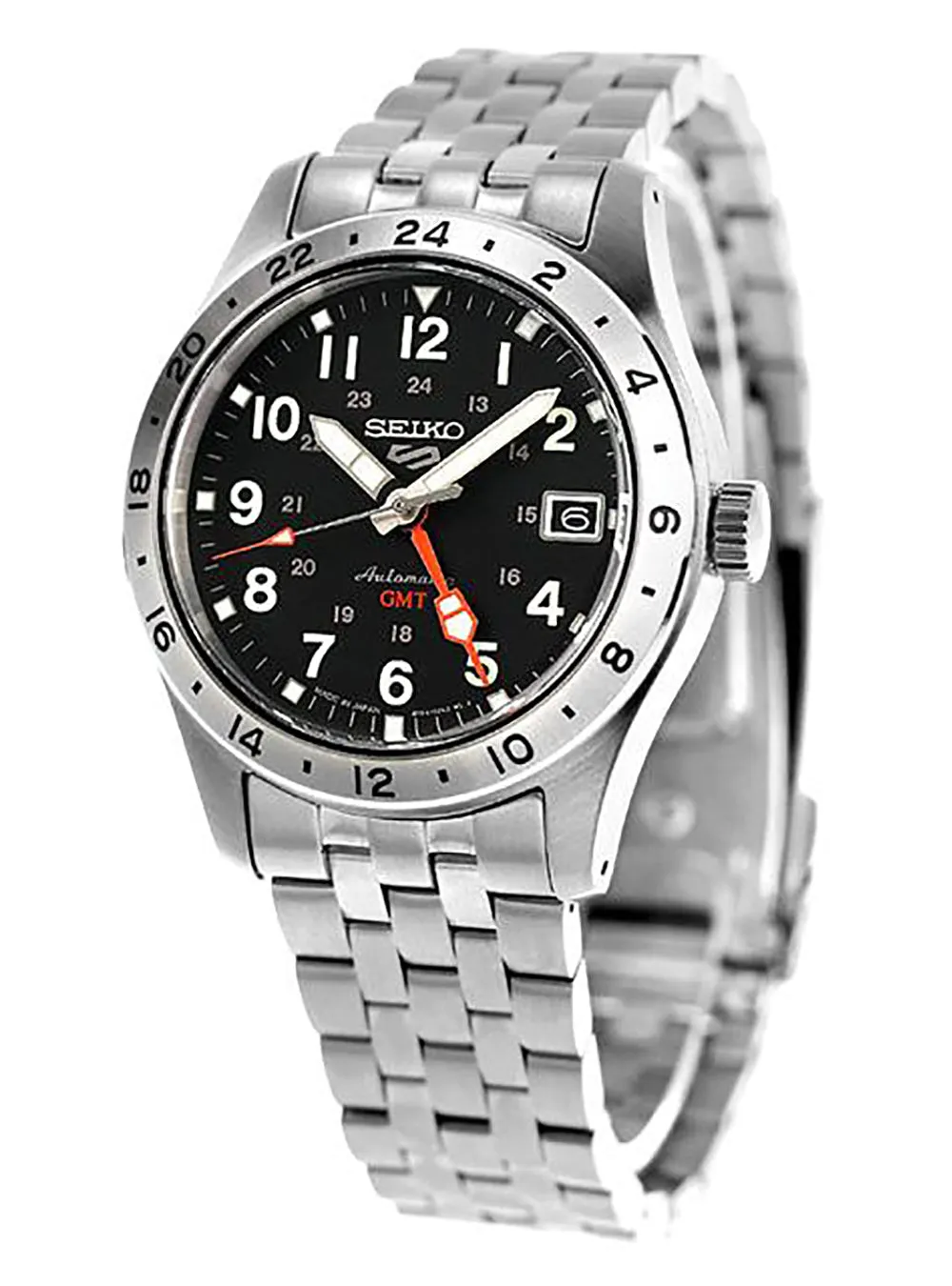 SEIKO 5 SPORTS WATCH FIELD SPORTS STYLE GMT MADE IN JAPAN JDM