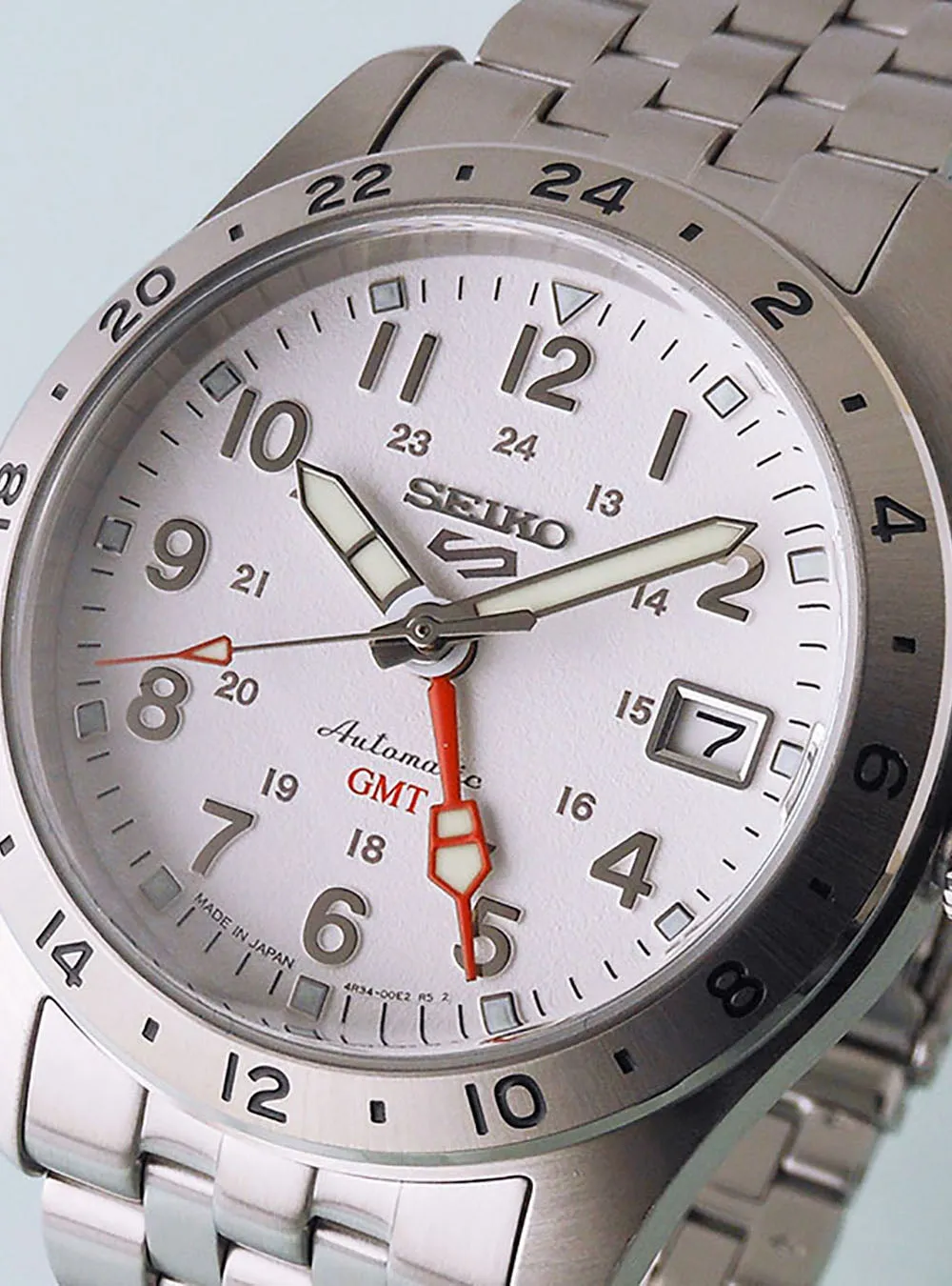 SEIKO 5 SPORTS WATCH FIELD SPORTS STYLE GMT MADE IN JAPAN JDM