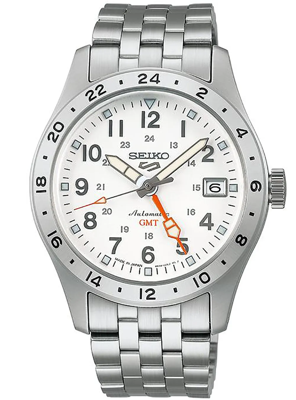 SEIKO 5 SPORTS WATCH FIELD SPORTS STYLE GMT MADE IN JAPAN JDM