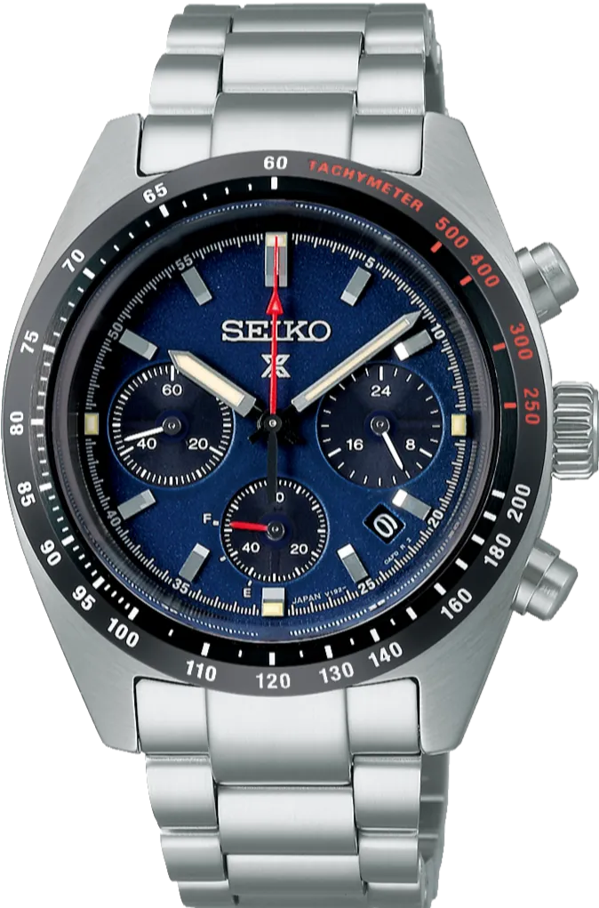 Seiko Prospex Speedtimer Solar Chronograph Blue Dial SSC815