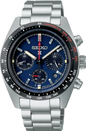 Seiko Prospex Speedtimer Solar Chronograph Blue Dial SSC815