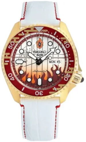 Seiko X Demon Slayer 5 Sports Street Style Automatic Limited Edition "Kyojuro Rengoku" SRPJ28