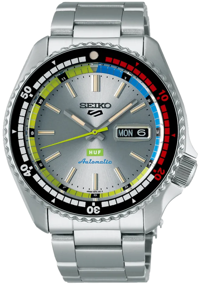 Seiko X HUF 5 Sports SKX Series Automatic 2024 Limited Edition SRPL33