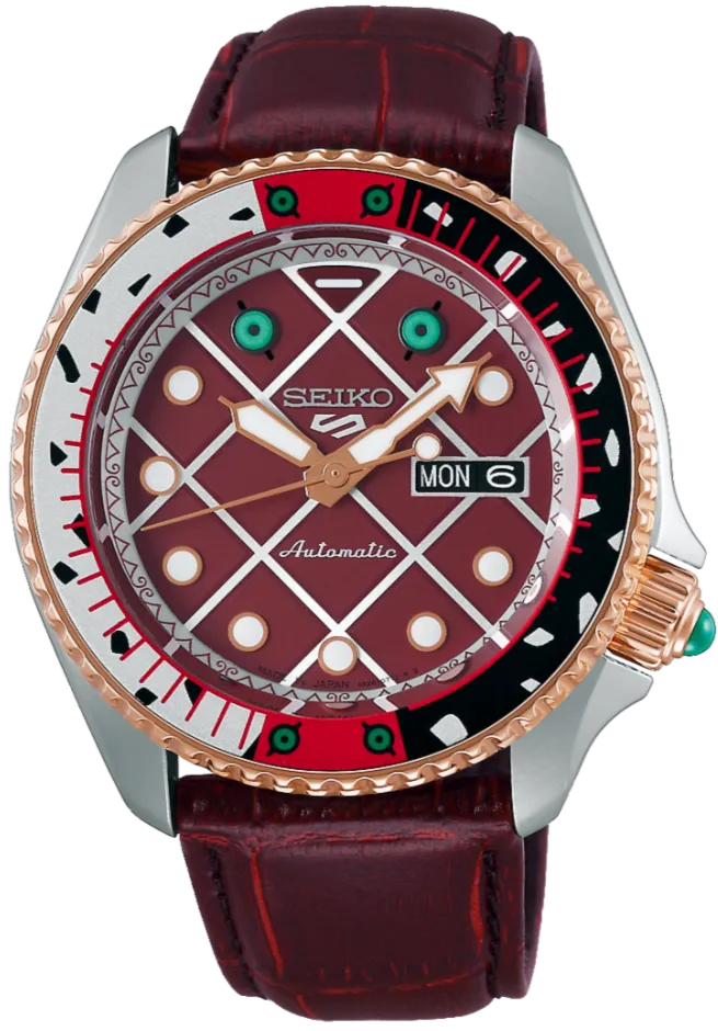 Seiko X Jojo's Bizarre Adventure Diavolo 5 Sports Limited Edition SBSA034
