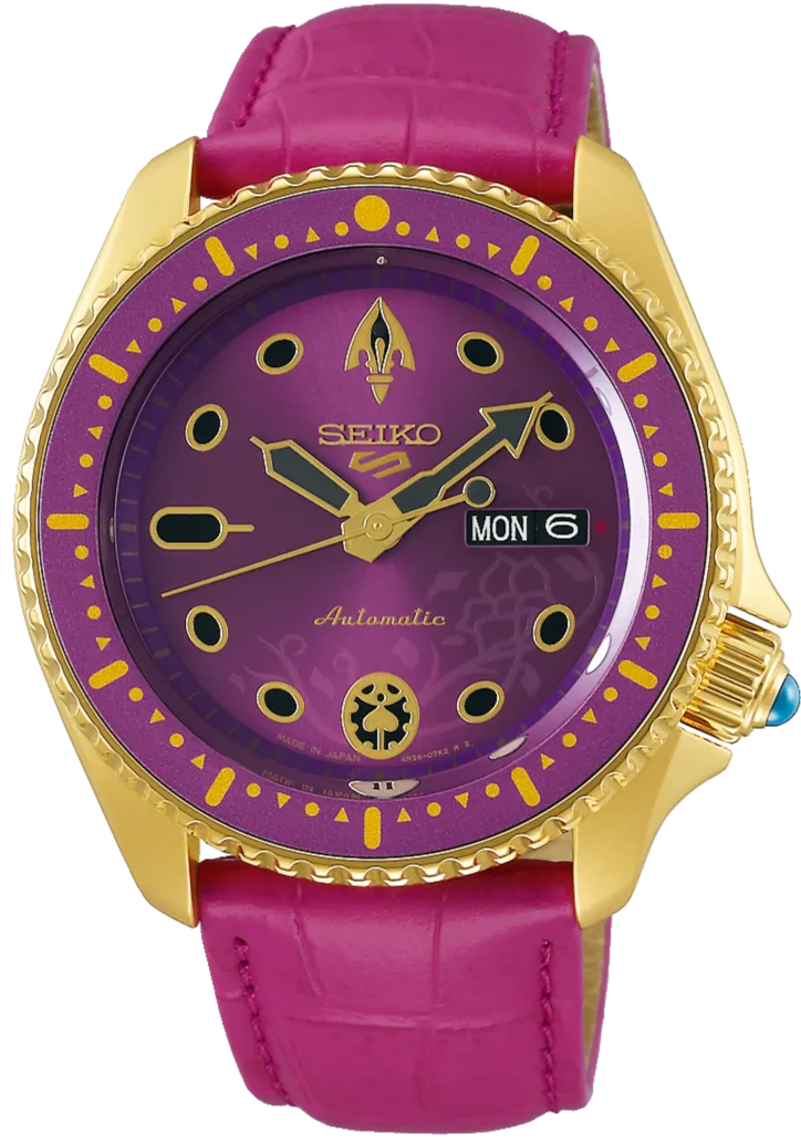 Seiko X Jojo's Bizarre Adventure Giorno Giovanna 5 Sports Limited Edition SBSA036