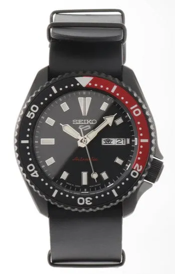 Seiko X Journal Standard Collaboration 5 Sports Limited Edition Black & Red JDM SBSA189