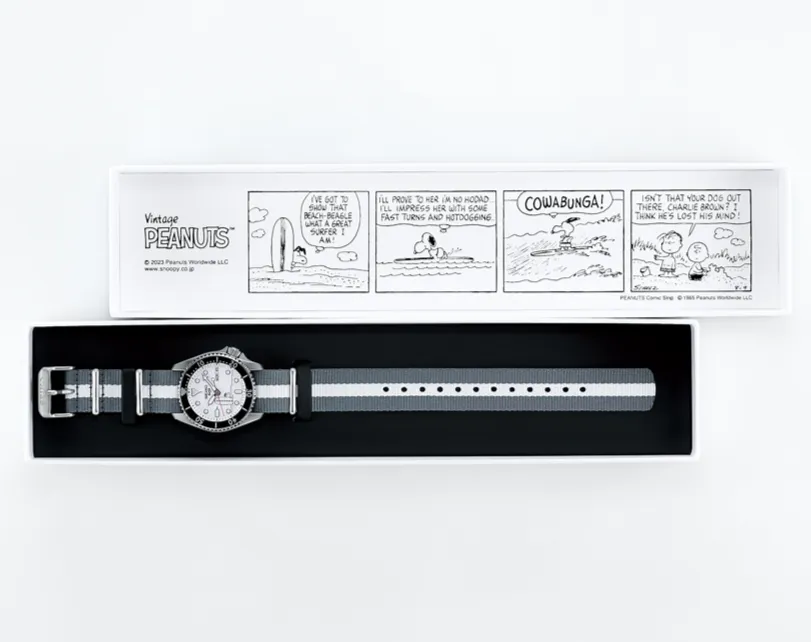 Seiko X PEANUTS 5 Sports 55th Anniversary SKX Sense Style Limited Edition SRPK25