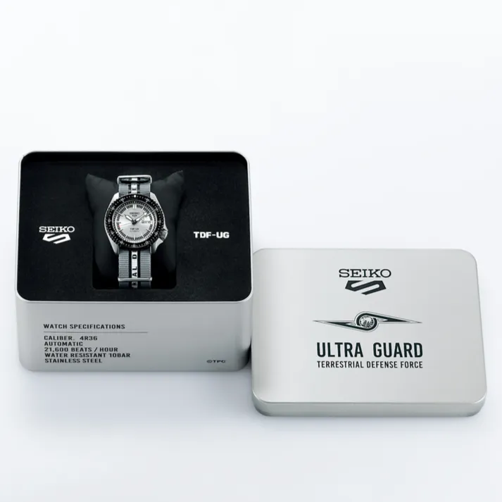 Seiko X Ultraman Ultra Seven 55th Anniversary 5 Sports Automatic SKX Style Limited Edition SBSA195