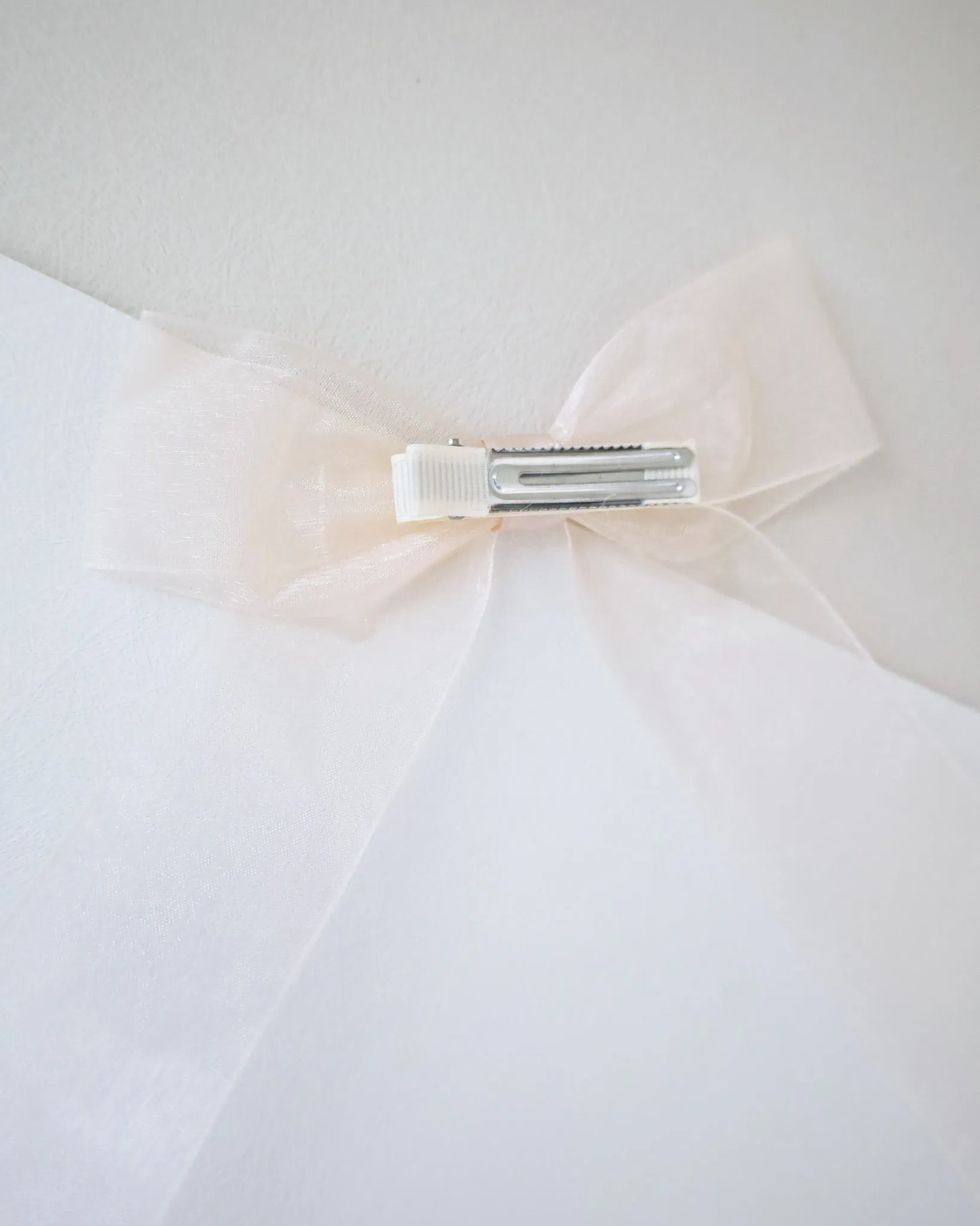 Sheer Organza Long Tail Hair Bows
