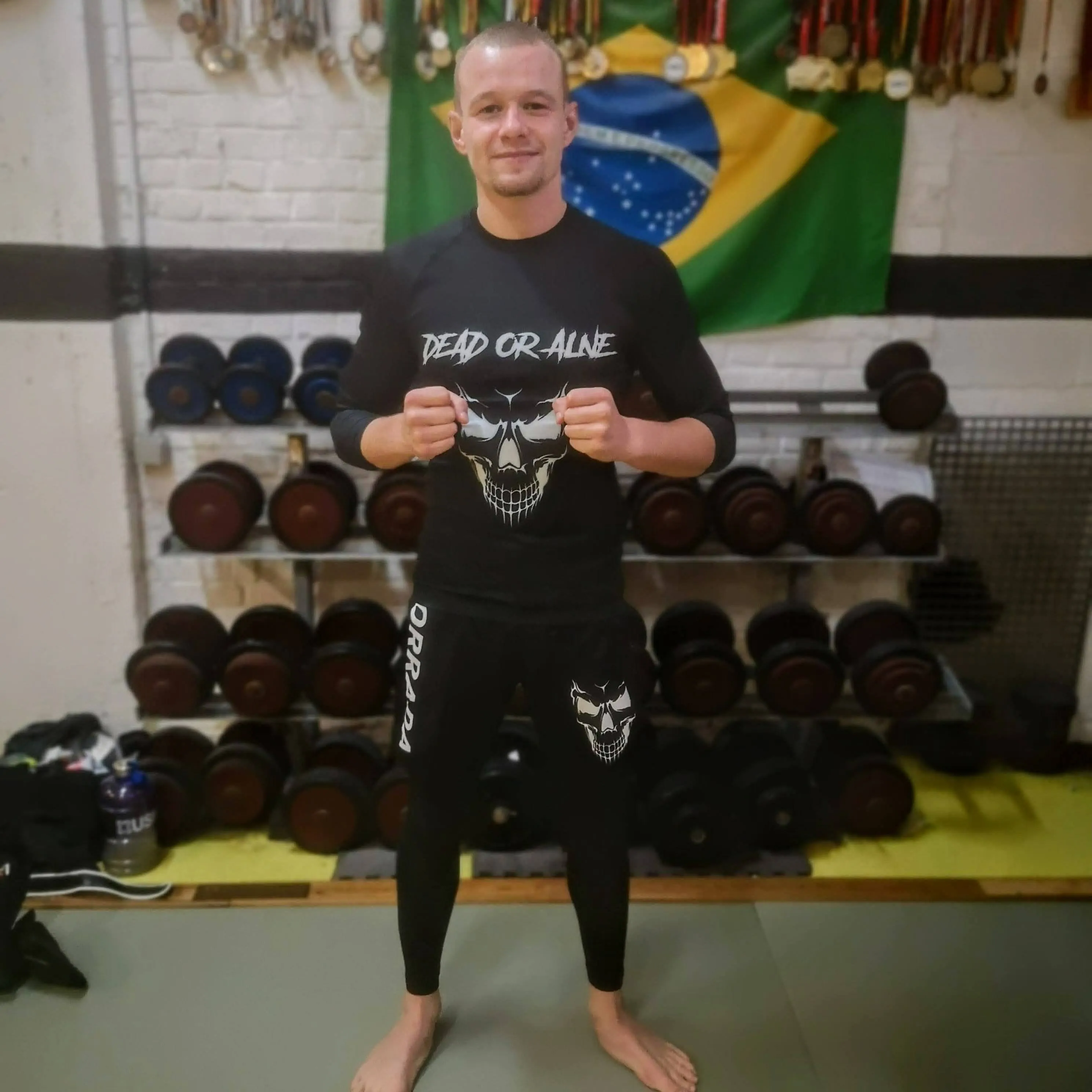SKULL FIGHT SHORTS