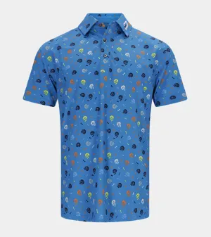 SKULLZ POLO - BLUE