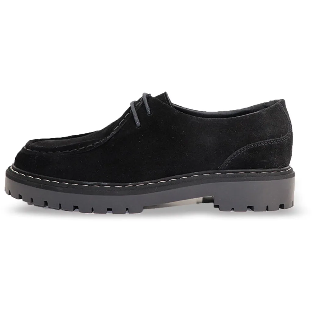 Skye Lace - Black Suede