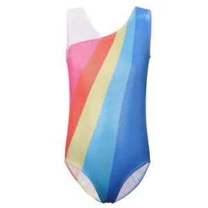Sleeveless Rainbow Gymnastics Leotard