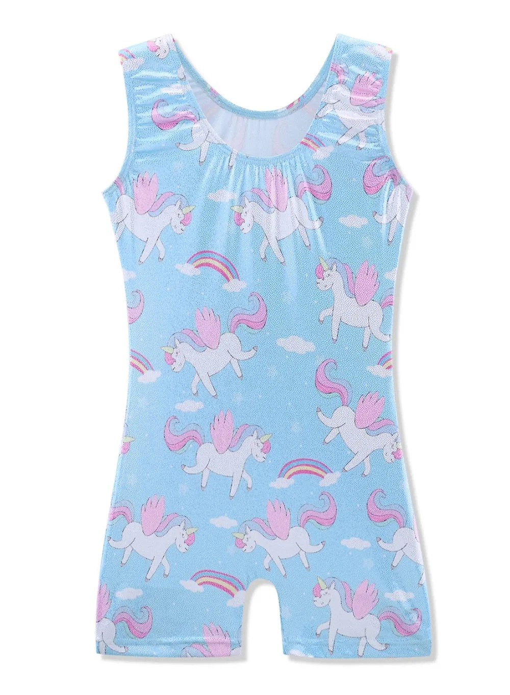 Sleeveless Unicorn Gymnastics Unitard (Leotard)